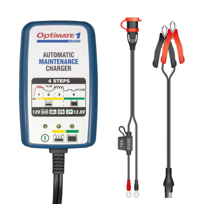 OptiMate 1 DUO Battery Charger / Maintainer