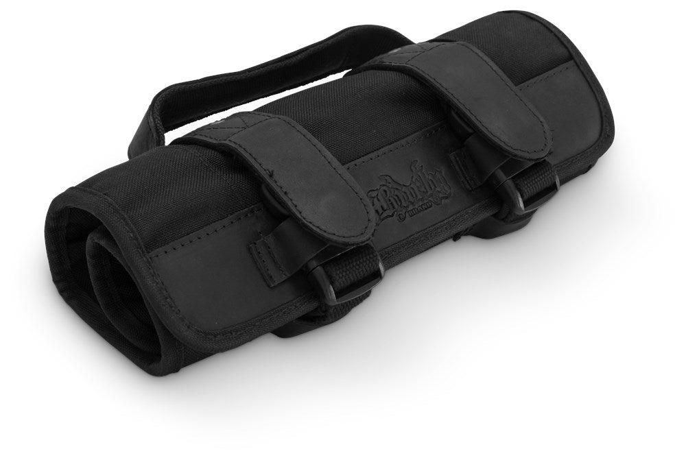 Burly Brand Voyager Tool Roll - Black or Dark Oak Brown