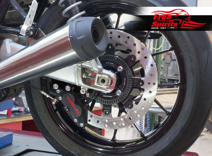 Free Spirits Brembo Rear Brake Upgrade Kit - Thruxton RS and 22+ Speed Twin