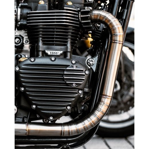 Motone Nautilus Exhaust System - 2017+ Triumph Bobber, Bobber Black, Speedmaster