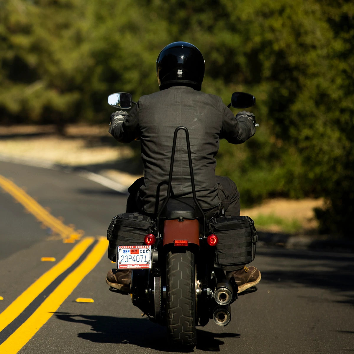 Biltwell Exfil-18 Saddlebags - Black