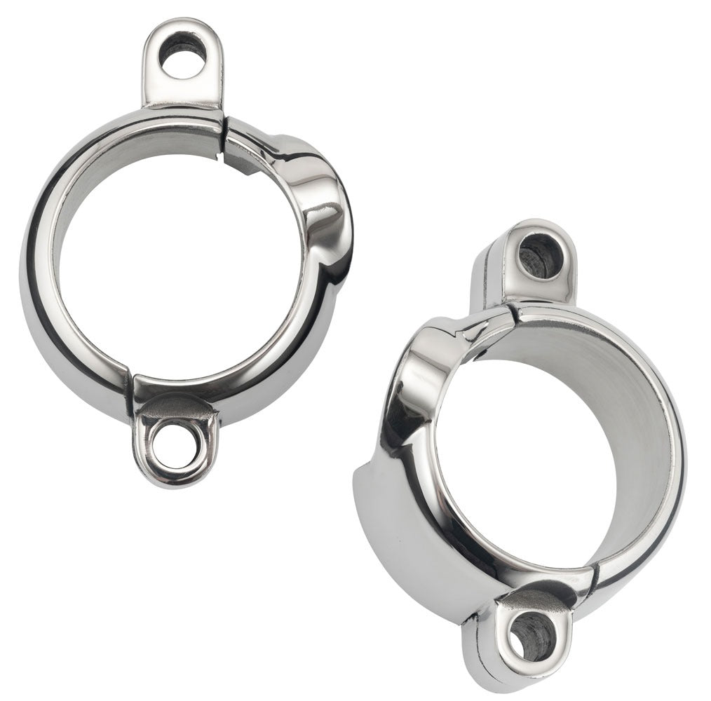 Motone Stealth Exhaust Clamps - LC - Polished