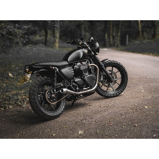 Motone The Love Handle - Passenger Grab Rail - Street Twin/Street Scrambler/T100/T120 - Polished