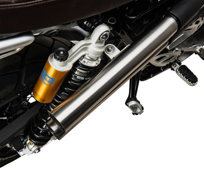 British Customs Shotgun Exhaust - Triumph Scrambler 1200 XE / XC