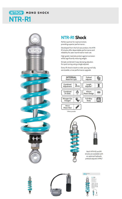 Nitron R1 Shock Absorber - Triumph Trident 660