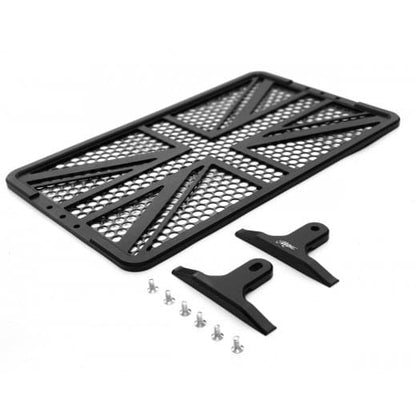 Motone Union Jack Radiator Guard (Wide Version) for 2017+ Triumph Bobber, Bobber Black and Speedmaster