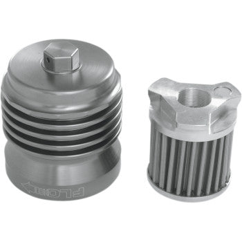 Flo Billet Reusable Oil Filter - Triumph Twins and Triples