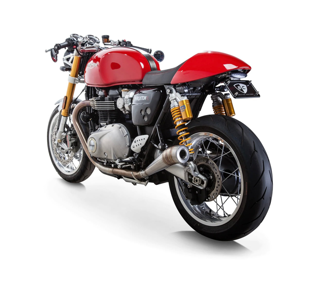 British Customs Cateye Fender Eliminator - Triumph Thruxton R