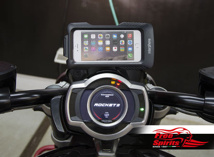 Free Spirits Cell Phone Mount - Triumph Rocket 3