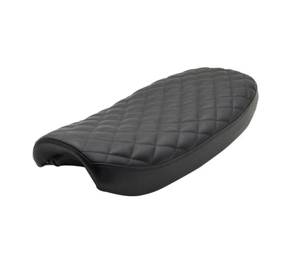 British Customs Diamond Stitch Slammer Seat - 01-15 Bonneville, Thruxton and Scrambler