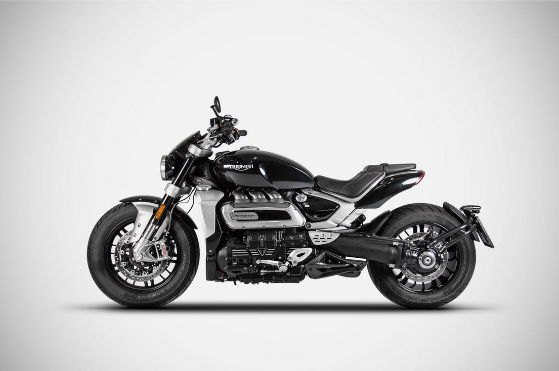 Zard Slip Ons - 2020+ Triumph Rocket