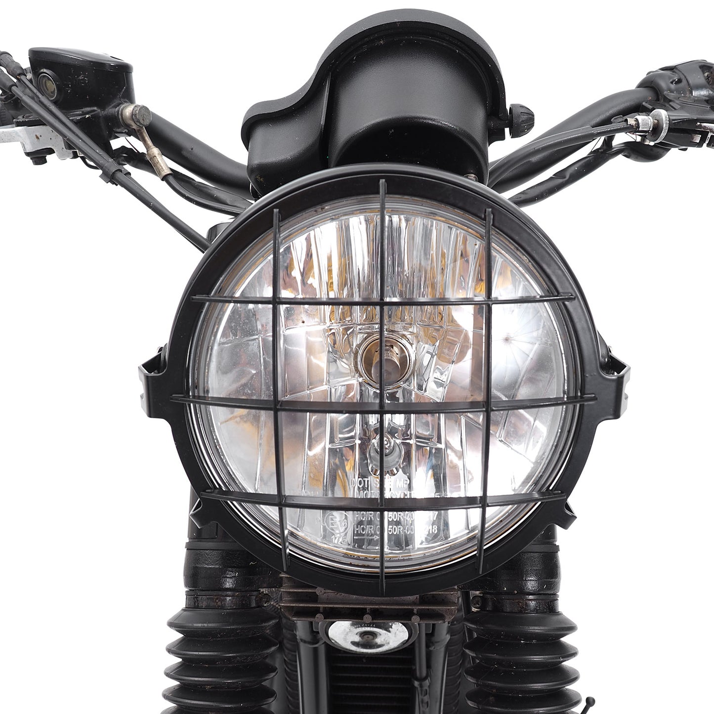 ClassicBike Raisch Alcatraz Headlight Grill - 2001-2015 Triumph Bonneville / Thruxton 900