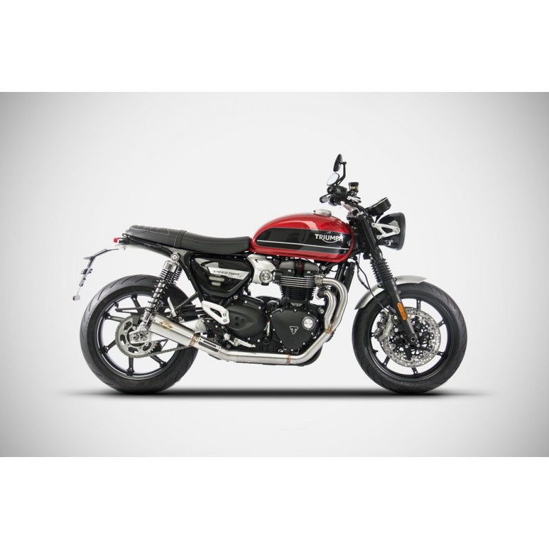 Zard 2 into 1 SP Stainless Exhaust - Triumph Speed Twin and Thruxton R