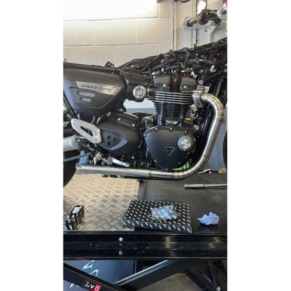 Motone Nautilus Exhaust System - Triumph Thruxton R / RS, Speed Twin 1200