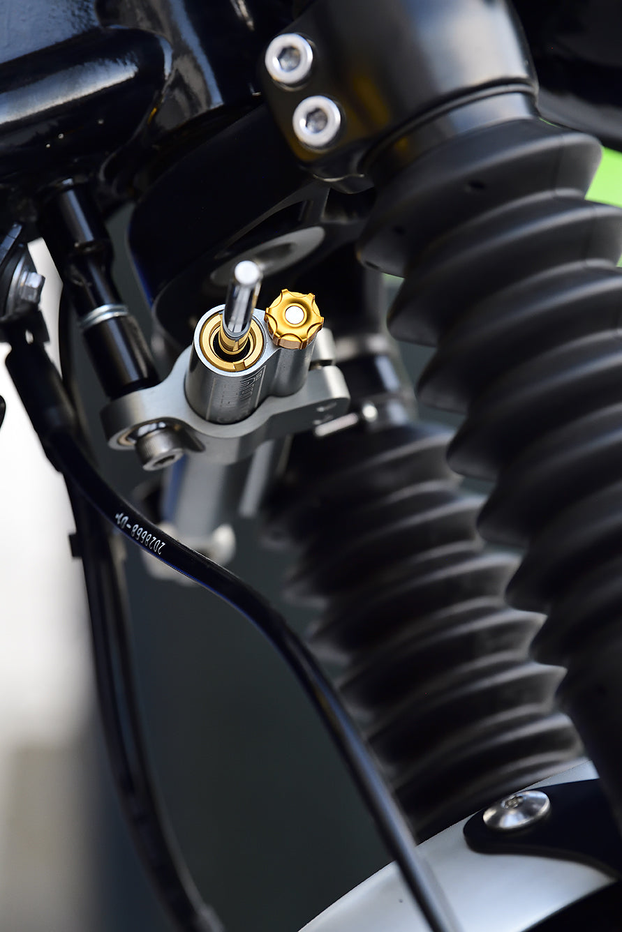 Ohlins Blackline Steering Damper Kit - Triumph Street Twin, Bonneville T100, T120, Street Cup