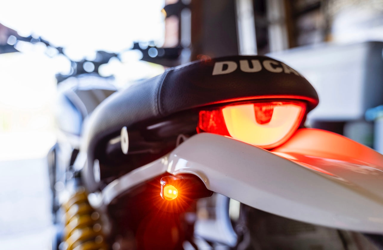 Analog Motor Goods LED Signal Pod Turn Signals - Ducati Scrambler