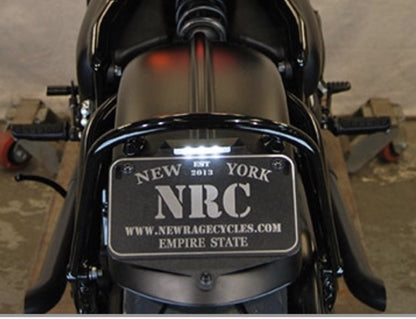 New Rage Cycles License Plate Bracket - Triumph Bobber