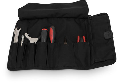 Burly Brand Voyager Tool Roll - Black or Dark Oak Brown