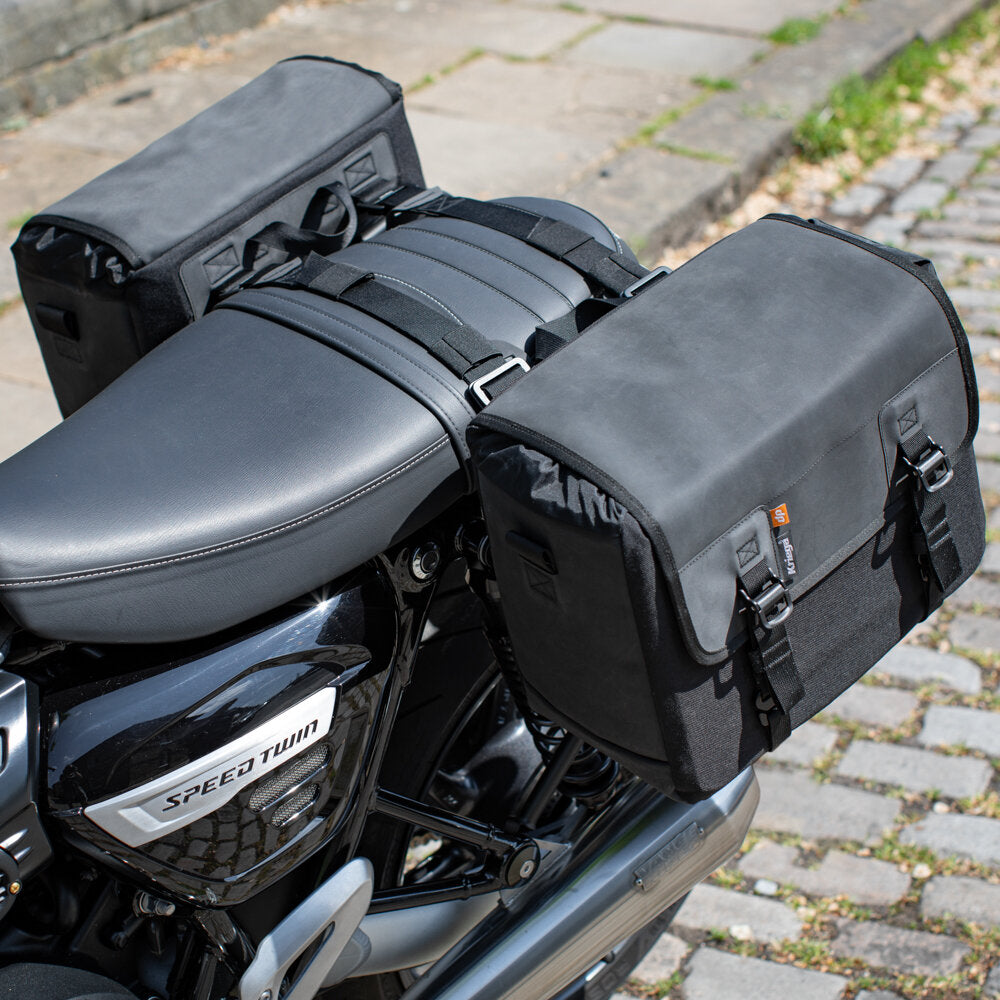 Kriega Duo Saddlebag Combo for 2016+ Triumph Classics