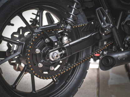 ClassicBike Raisch Short Chain Guard - 2016 Triumph Bonneville T100, T120, Street Twin, Street Scrambler, Speed Twin 900