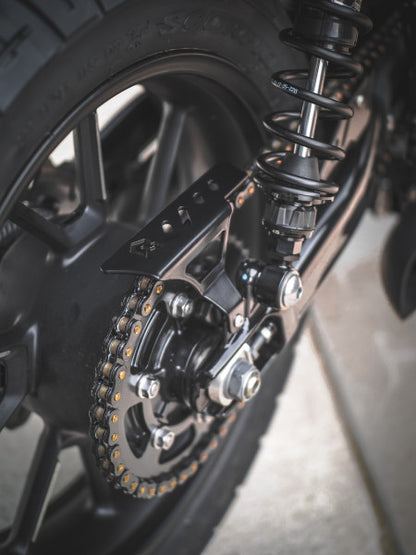 ClassicBike Raisch Short Chain Guard - 2016 Triumph Bonneville T100, T120, Street Twin, Street Scrambler, Speed Twin 900