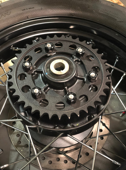 Driven Aluminum Sprocket Nuts