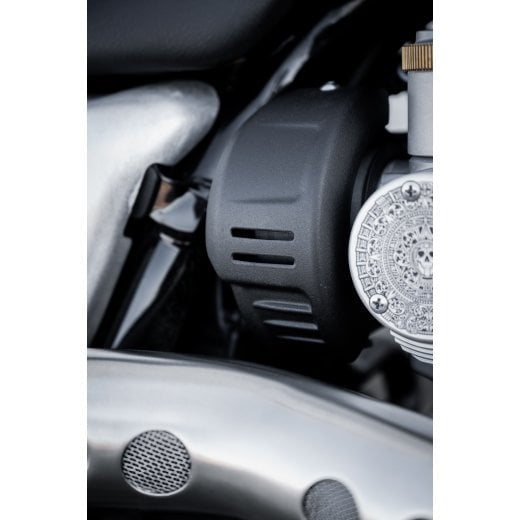 Motone The Zephyr - Thruxton R 1200 / Speedmaster / Bobber Intake Covers / Throttle Body Trim - Black