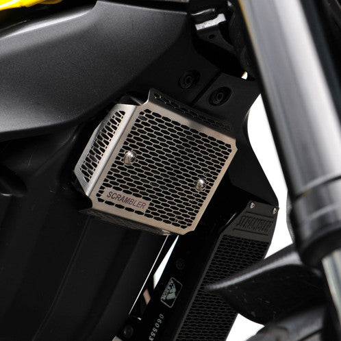 Super Corse Voltage Regulator Cover - Ducati Scrambler - Silver or Black