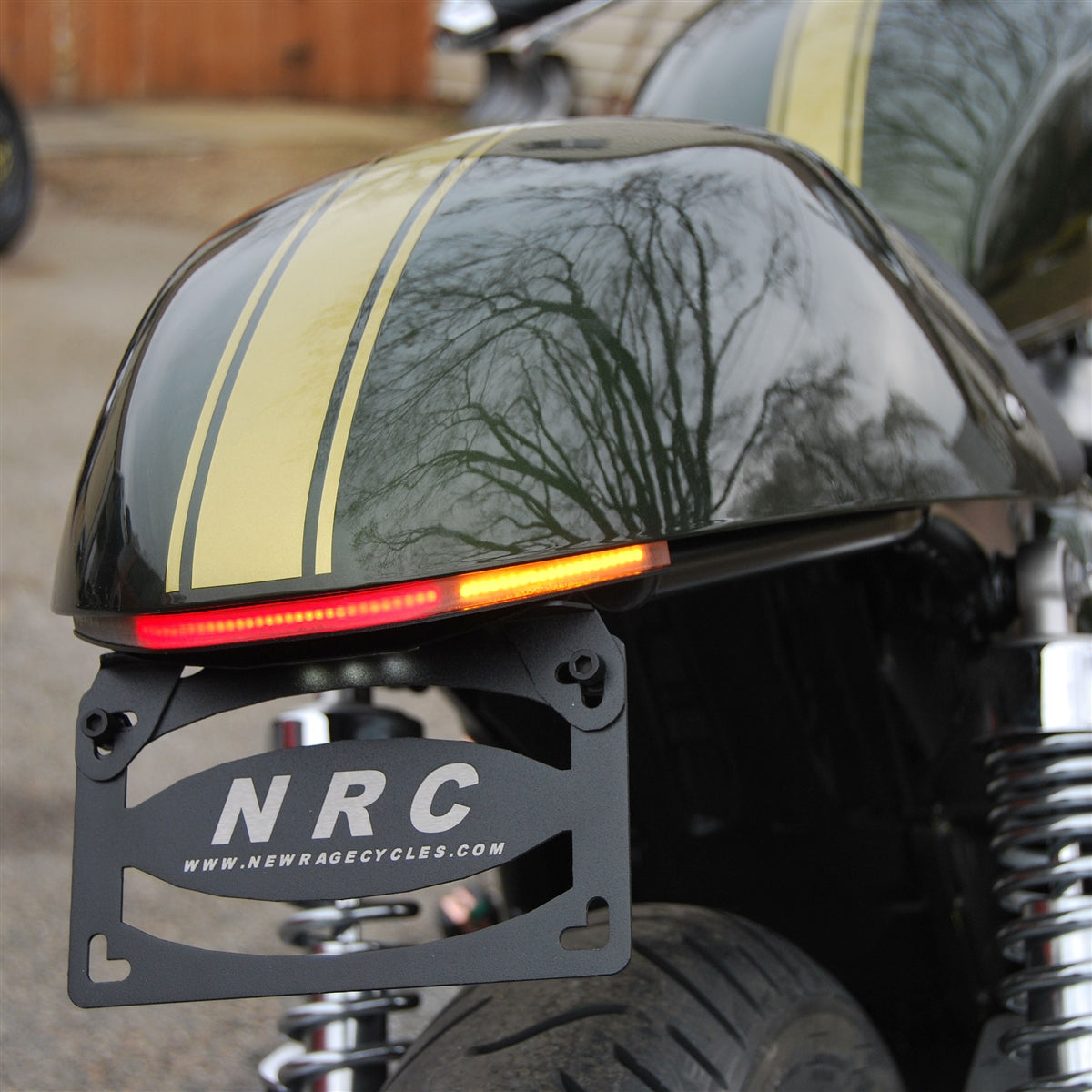 New Rage Cycles LED Fender Eliminator Kit - 2004 - 2015 Triumph Thruxton