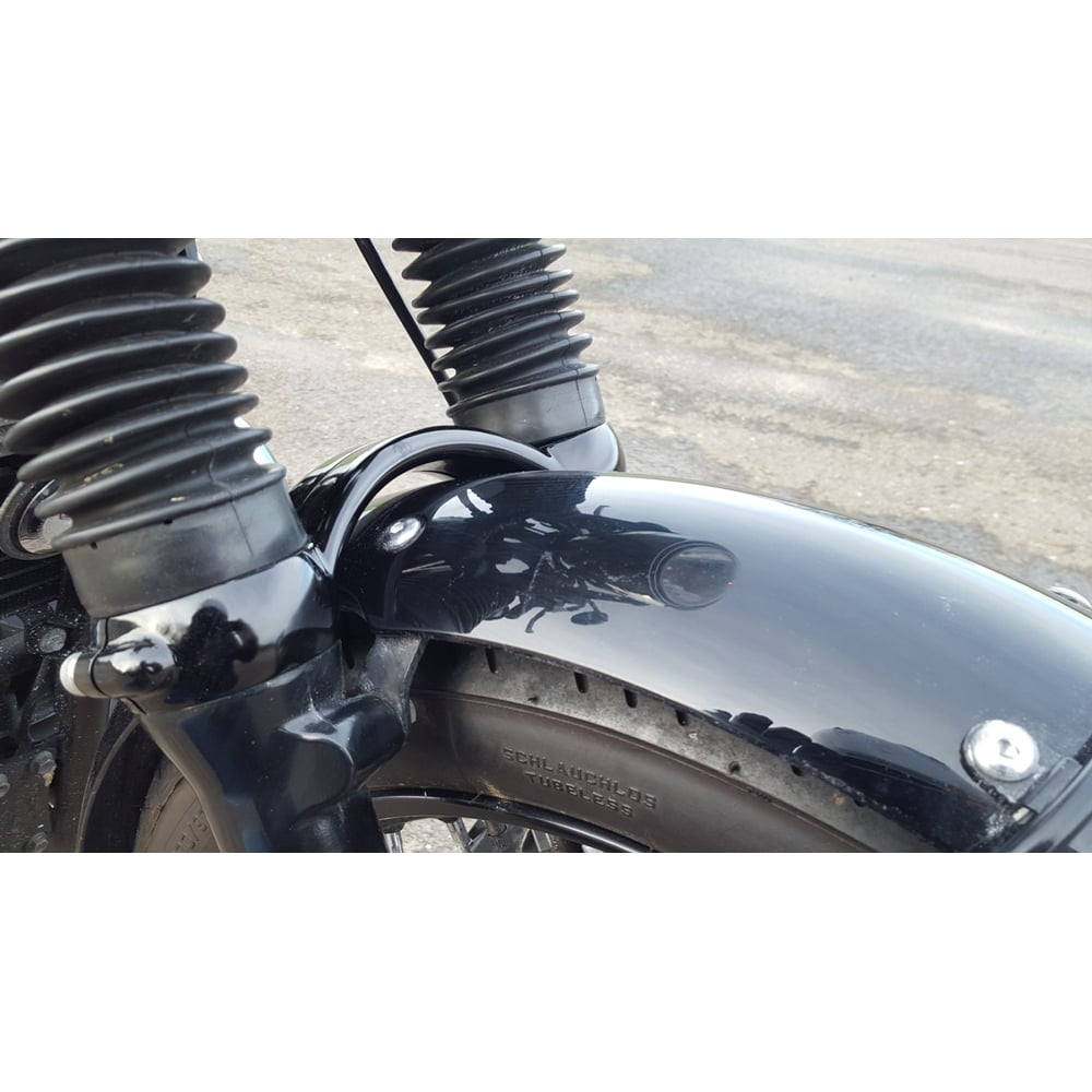 Motone Fork Brace MKII - Chrome or Black - 2001+ Triumph Bonneville, Thruxton, Scrambler, T100, T120, Street Twin