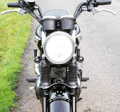 Motone Fork Brace MKII - Chrome or Black - 2001+ Triumph Bonneville, Thruxton, Scrambler, T100, T120, Street Twin