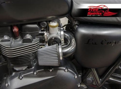 Free Spirits High Flow Air Intake Kit for Triumph Bobber, T120, Thruxton R / 1200