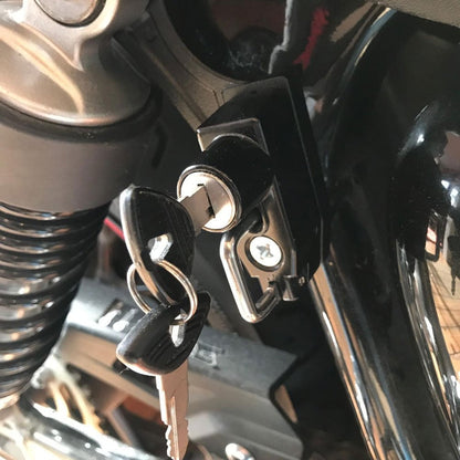 Motone Helmet Lock - 2016+ Triumph Bonneville, Street Twin, Speed Twin, Thruxton 1200, Street Cup, Street Scrambler