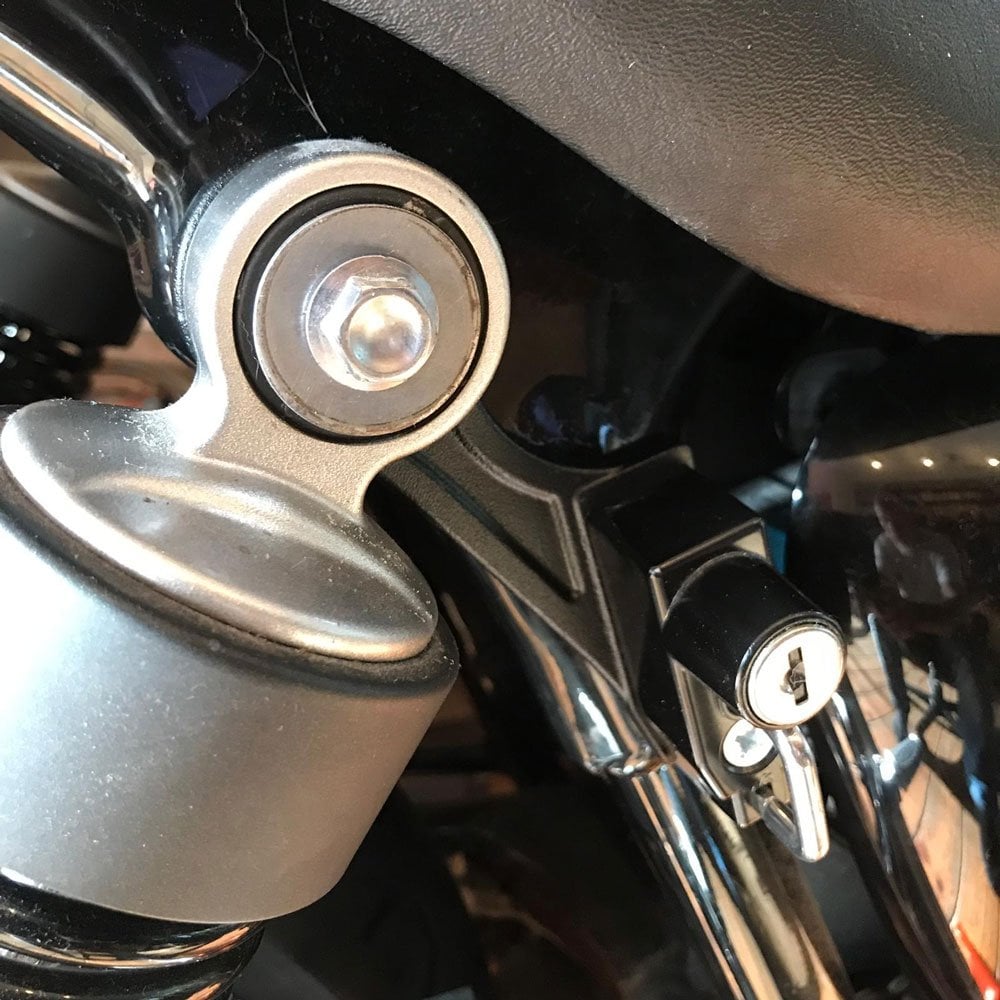 Motone Helmet Lock - 2016+ Triumph Bonneville, Street Twin, Speed Twin, Thruxton 1200, Street Cup, Street Scrambler