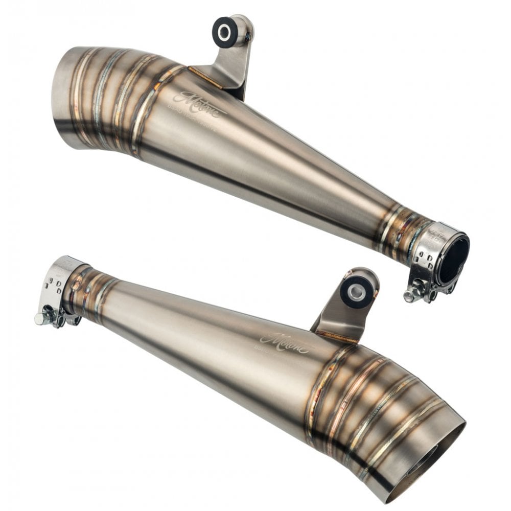 Motone ODIN - Exhaust System - Speed Twin / Thruxton - GP Style Race Slip Ons