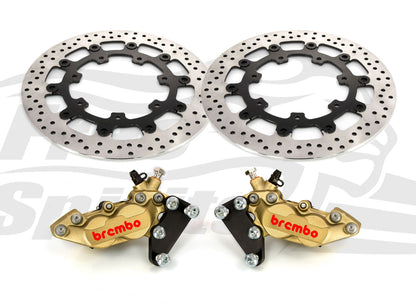 Free Spirits Brembo Brake Upgrade with Floating Rotors - 2012+ Harley Davidson Touring Models