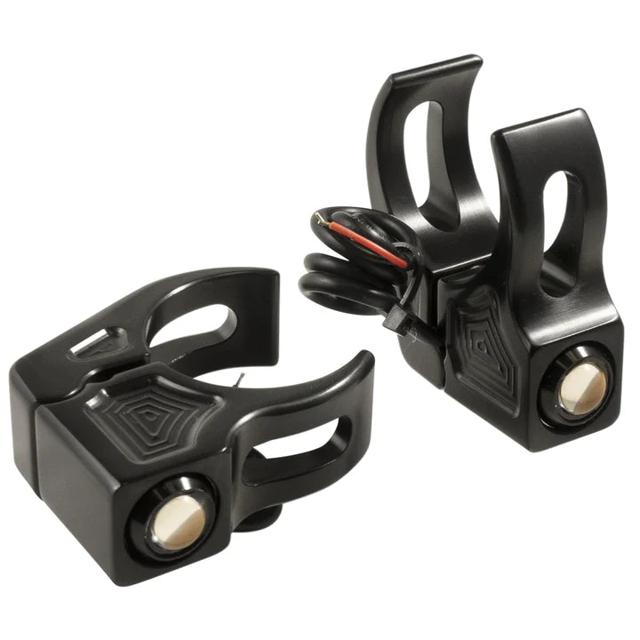 Joker Machine Rat Eye Fork Mount LED Turn Signals - 41MM