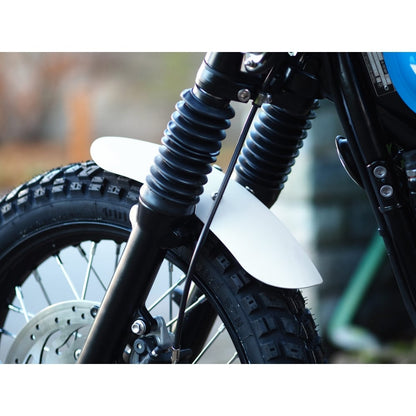 Motone Short Length Front Fender - Black Anodized - 2001 - 2015 Bonneville, Thruxton, Scrambler