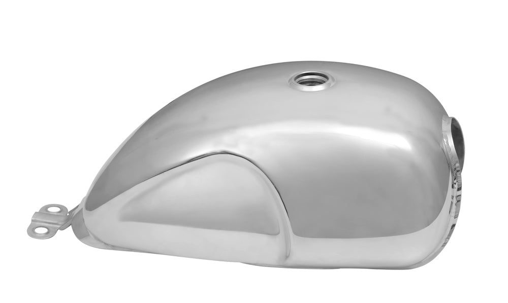 Motone Aluminum Gas Tank - Polished - 2008 - 2015 Triumph Bonneville, Thruxton, Scrambler