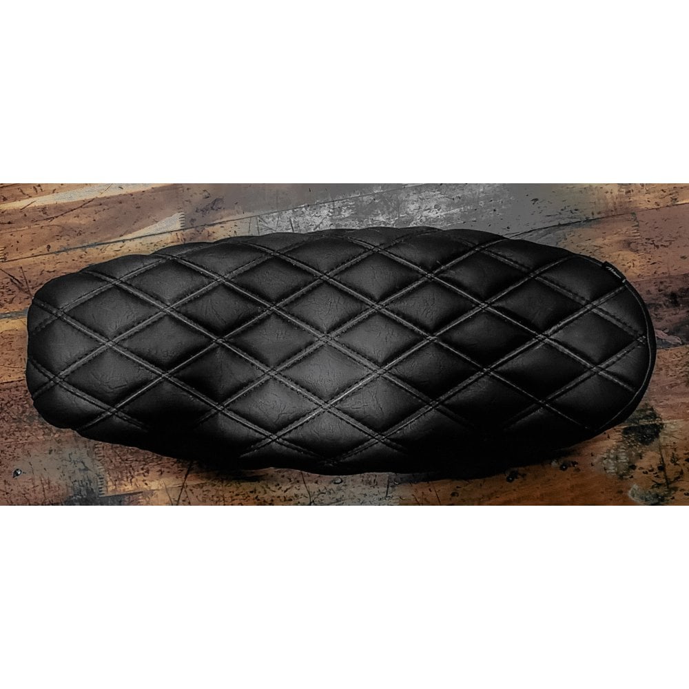 Motone The Blackadder - Low Profile Skinny Diamond Stitch Seat - Black